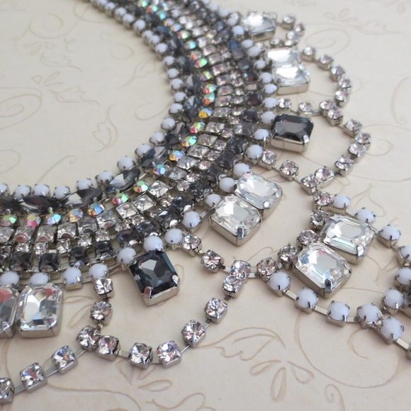 NWT JUICY COUTURE Rhinestone Bling Necklace! - Picture 7 of 8